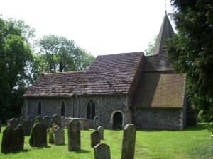 back of Ashurst church