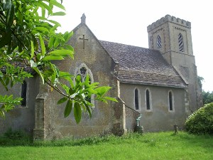 side of Newtimber church
