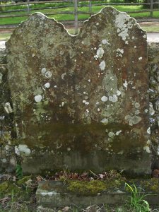 double tombstone of Peter and Elizabeth Lilliott
